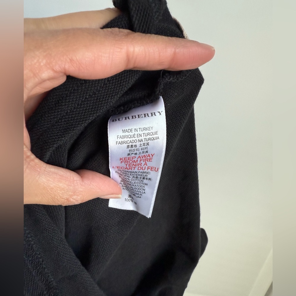 Burberry Baby Children’s Black Polo 2Y - Picture 6 of 6